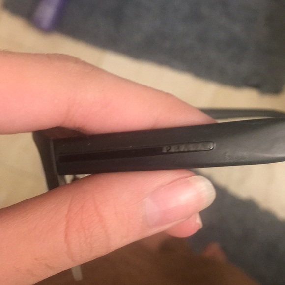 Prada Black Unisex Glasses - Picture 6 of 6